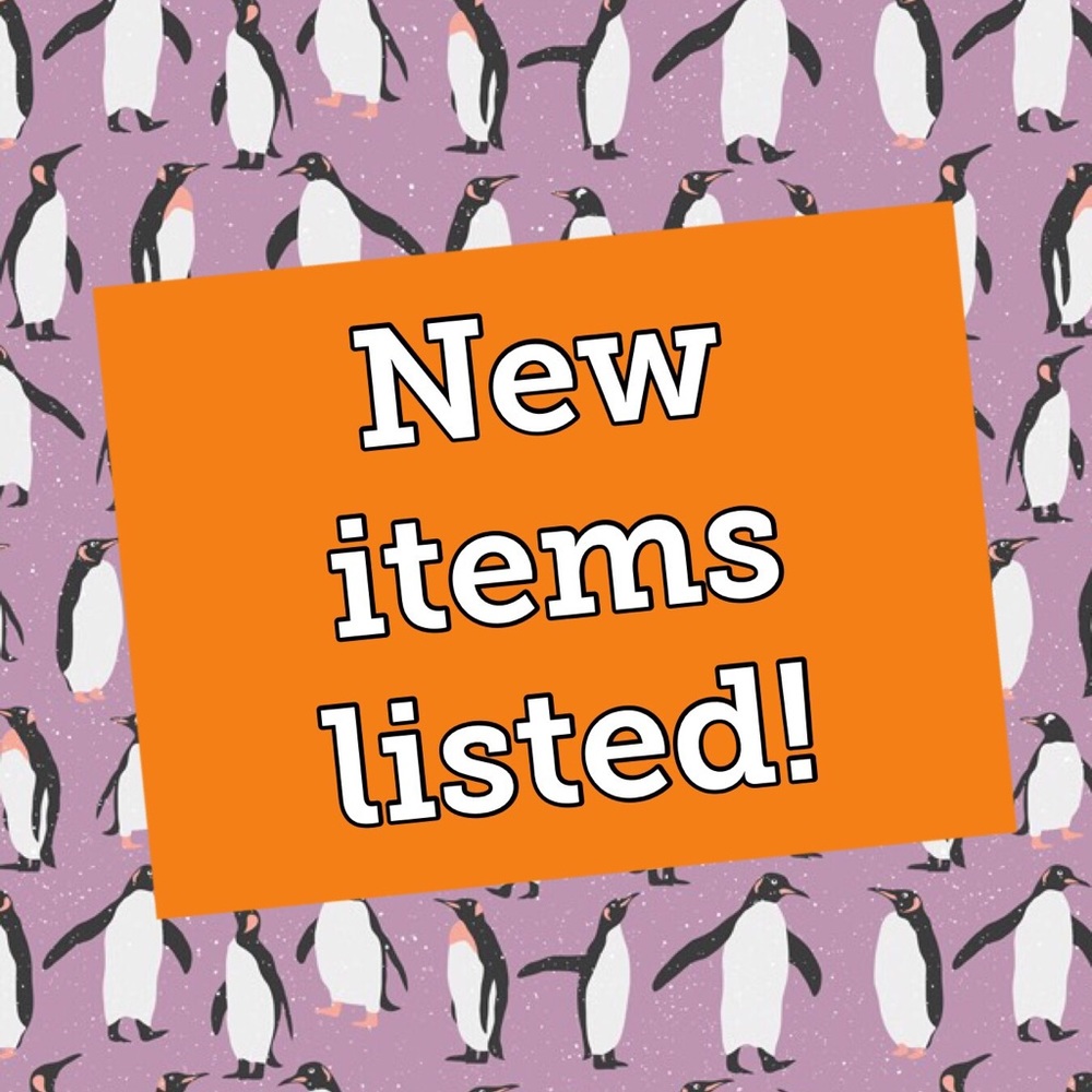 New items are being added to my closet!